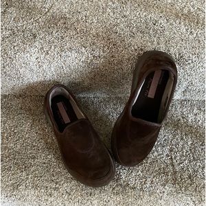 Sketchers Go Walk Brown Slip-on Size 7